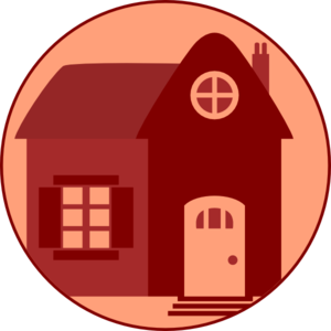 Little Red House Clip Art